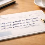 découvrez comment écrire correctement 'cent euros' en toutes lettres sur un chèque et les erreurs courantes à éviter pour sécuriser vos paiements.
