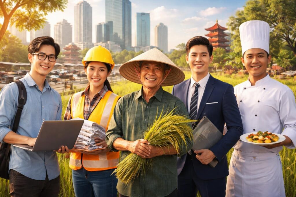 découvrez comment le salaire moyen au vietnam diffère selon les secteurs d'activité, avec une analyse détaillée des revenus par industrie et des tendances économiques actuelles.