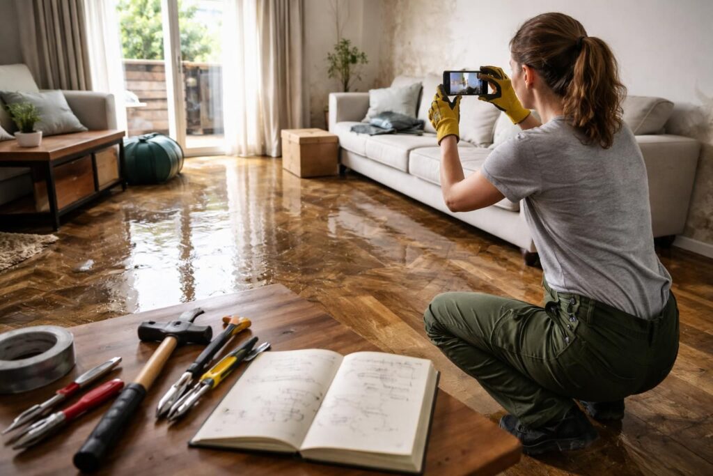 découvrez quelles preuves fournir pour obtenir une indemnisation en cas de dégât des eaux, même si vous réalisez vous-même les travaux de réparation.