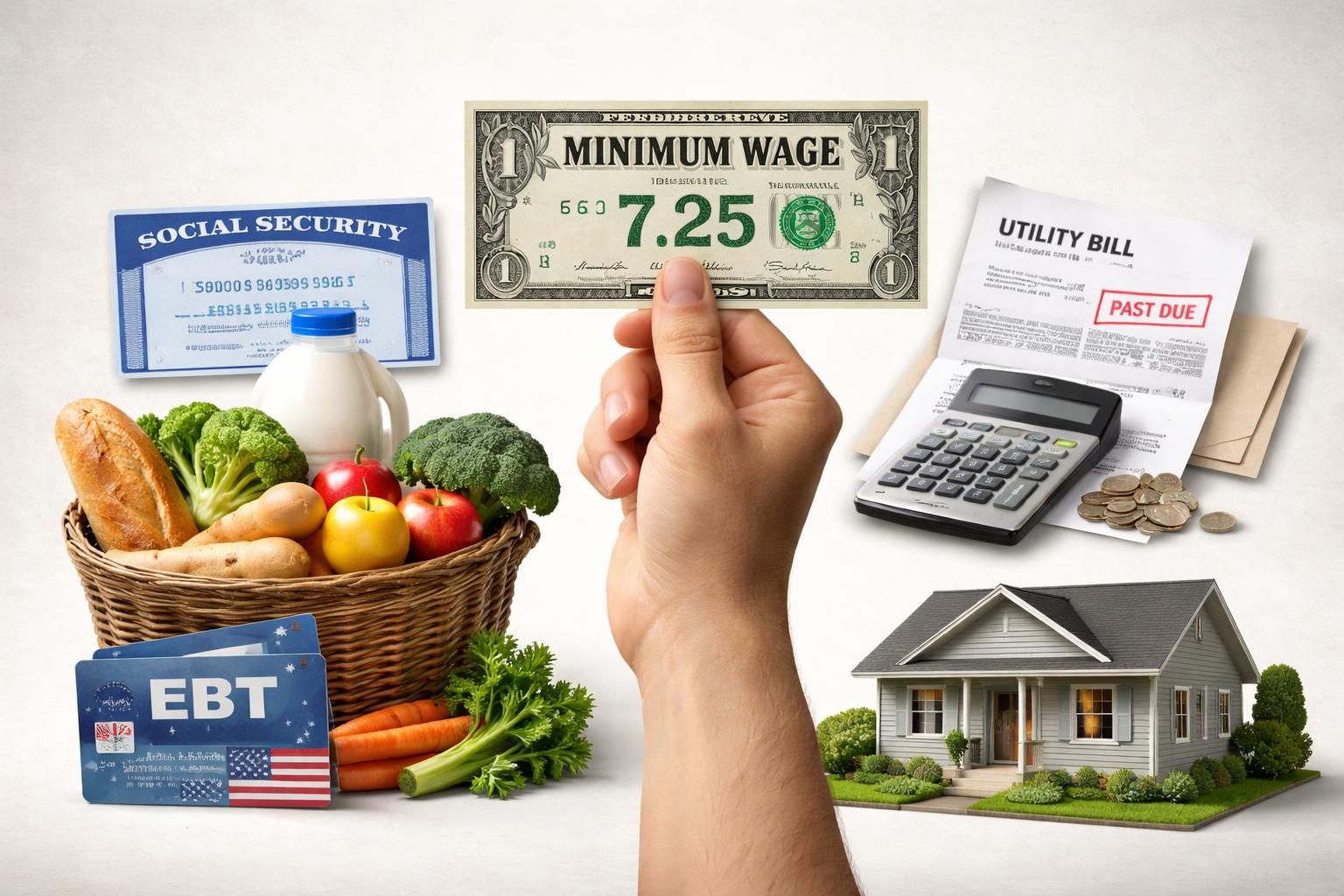 découvrez comment le salaire minimum aux états-unis se compare aux différentes aides sociales et ce que cela implique pour les travailleurs.