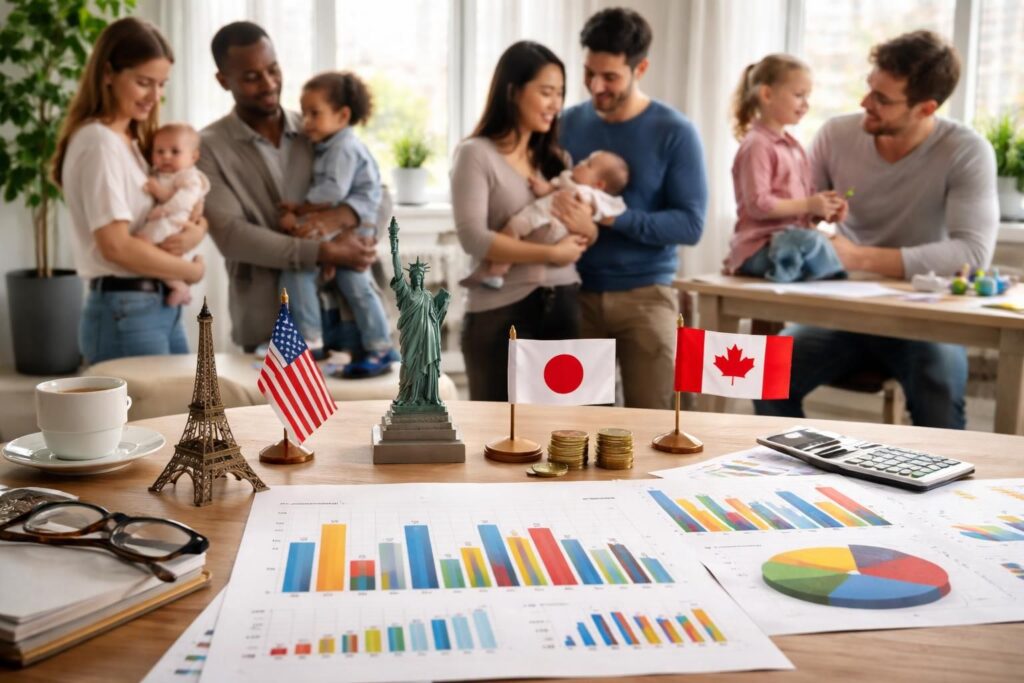 découvrez un comparatif détaillé des variations du salaire pendant le congé parental à travers différents pays, mettant en lumière les différences clés et les meilleures pratiques.