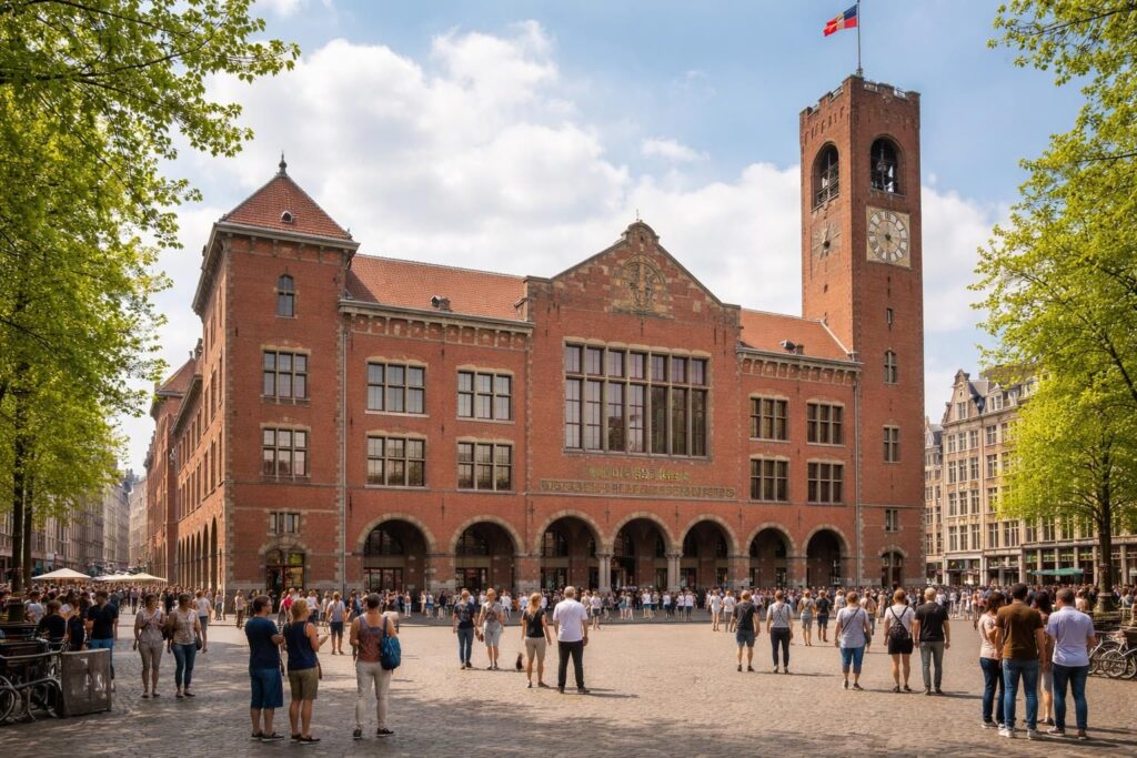 découvrez pourquoi la bourse de berlage est un incontournable pour les touristes à amsterdam, alliant histoire, architecture impressionnante et événements culturels uniques.