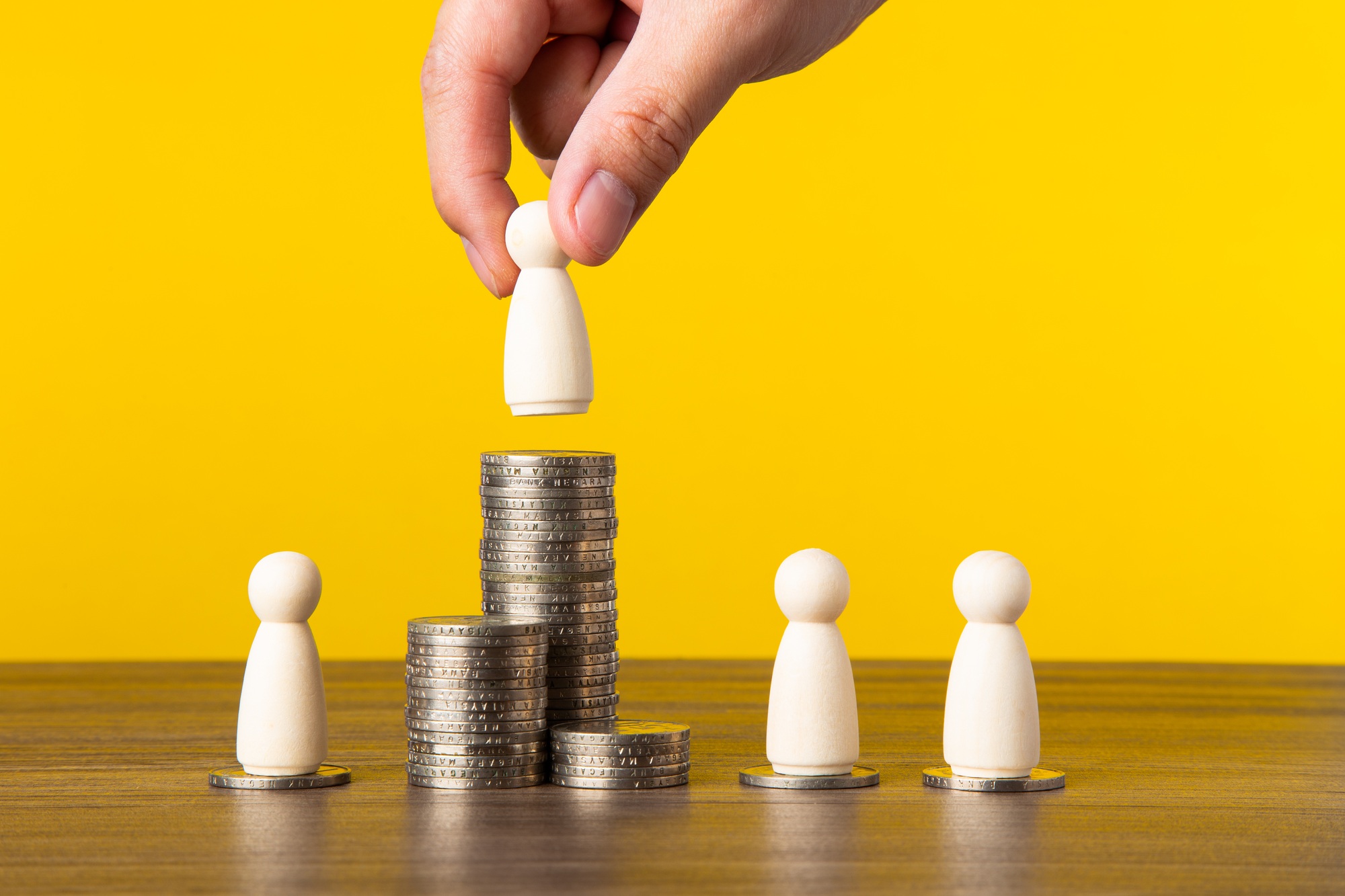 Successful and executive employee with a large salary.
